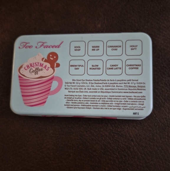 Too Faced Christmas Coffee Eyeshadow Palette - Picture 4 of 4